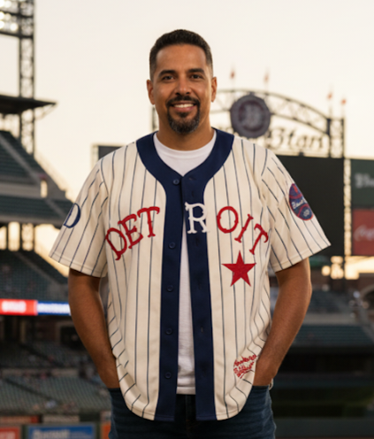 Detroit Stars Cotton replica jersey | B.L.A.C.K (Negro League