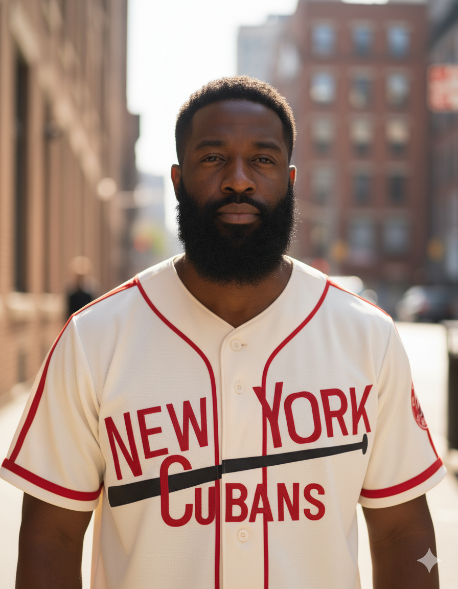 NY Cubans Cotton Heritage Jersey | B.L.A.C.K (Negro League