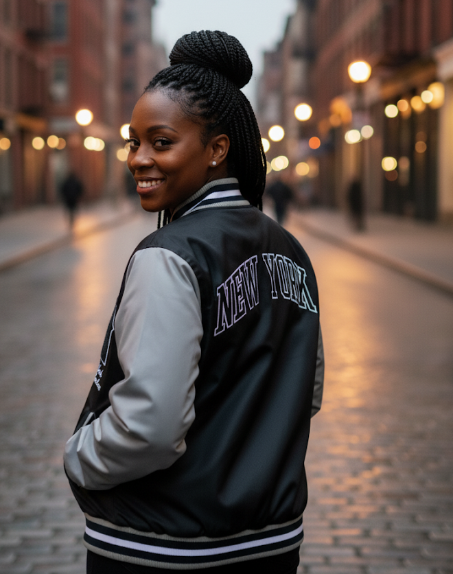 ニューヨーク・ヤンキース ブラックジャケット NY Black Yankees bomber jacket | B.L.A.C.K (Negro League, Buffalo