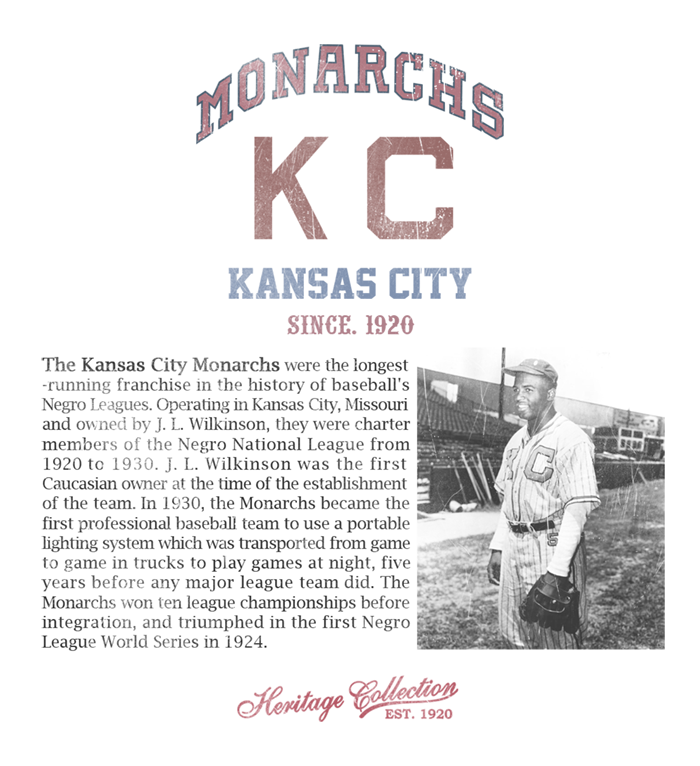 KANSAS CITY MONARCHS HERITAGE HOODIE