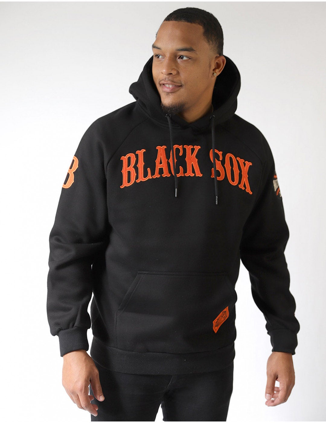 Varsity Baltimore Black Sox White and Black Jacket