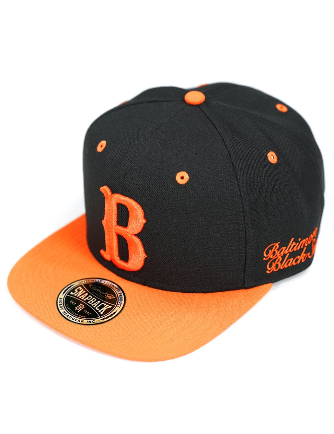 Baltimore Black Sox Snapback  B.L.A.C.K (Negro League, Buffalo Soldiers  and Tuskegee Airmen apparel)