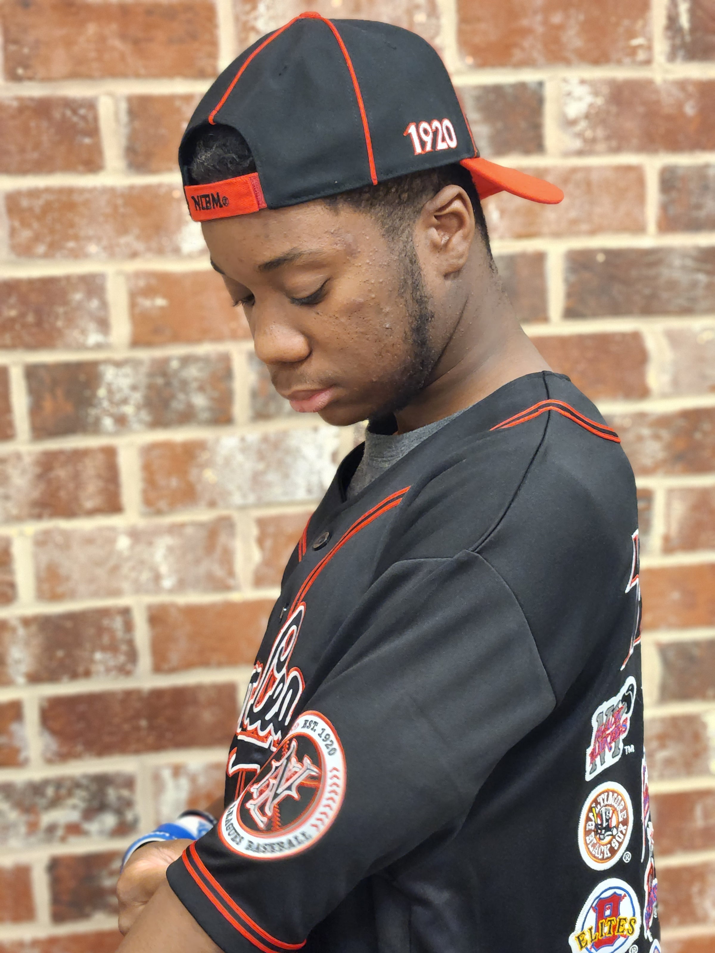 Buffalo Soldiers Gear Embroidered Baseball Jersey